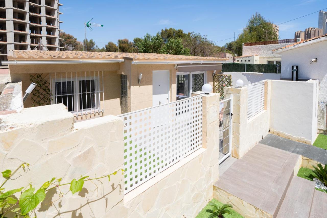 Apartamento Alma Con Terreno Privado Y Parking Compartido - A 800M De Playa Poniente 베니돔 외부 사진